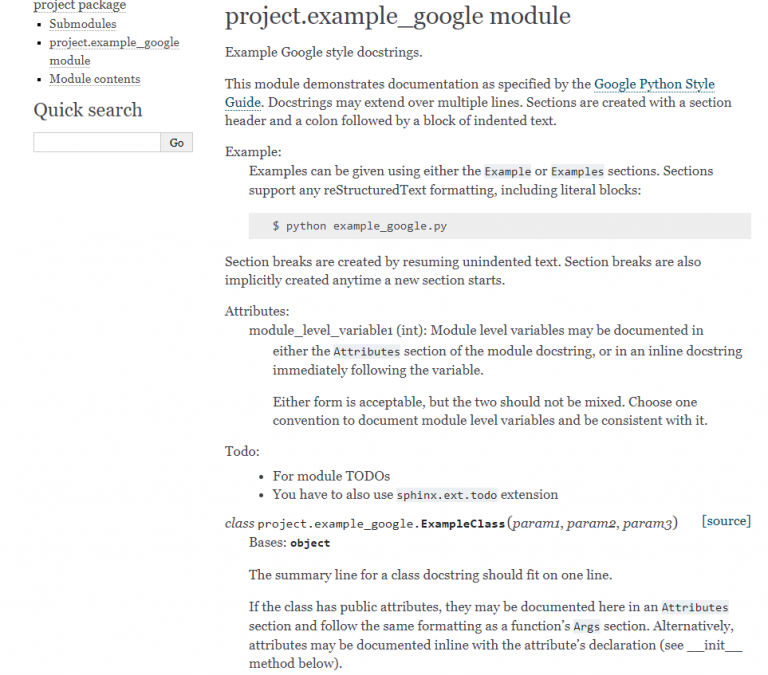 PythonのDocstringsからHTMLドキュメントを作る | e-DIYで行こう!
